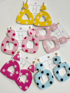 Hart Designs | Polka Dot Pretty Clay Earrings