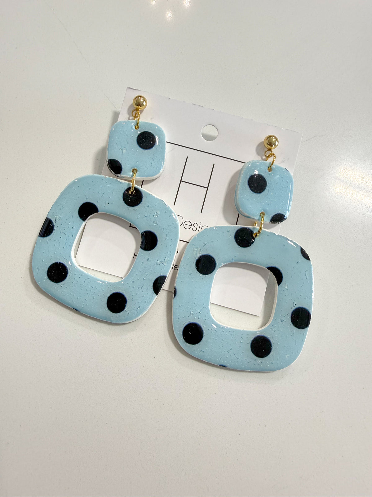 Hart Designs | Polka Dot Pretty Clay Earrings