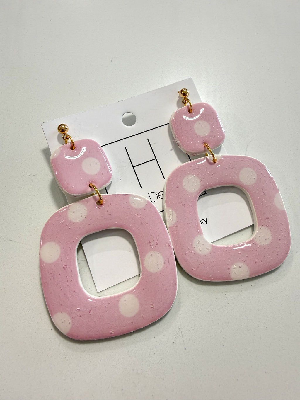 Hart Designs | Polka Dot Pretty Clay Earrings