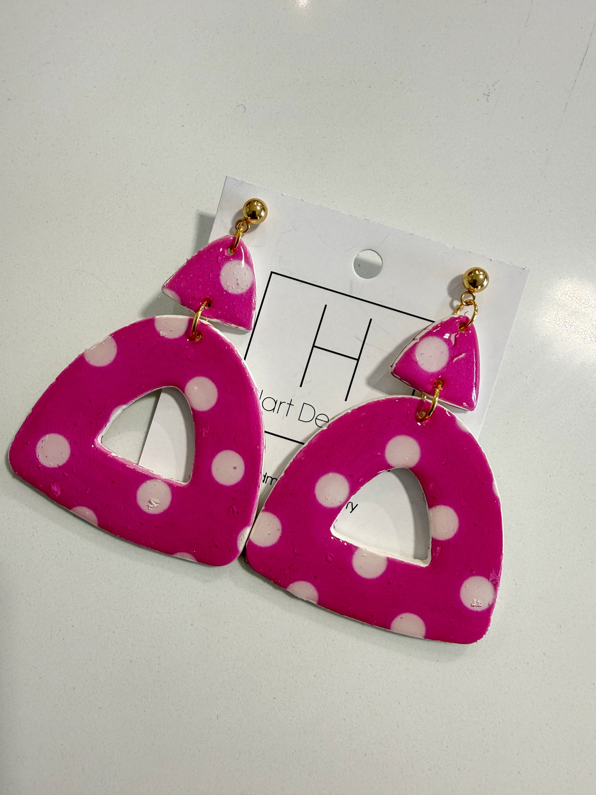 Hart Designs | Polka Dot Pretty Clay Earrings