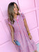 Mary Square Riley Flutter Sleeve Dress Gingham Red/Blue/White womens boutique jincy's