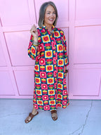 ADRIENNE | Regan Dress - Vintage Pop