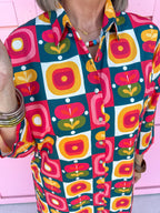 ADRIENNE | Regan Dress - Vintage Pop
