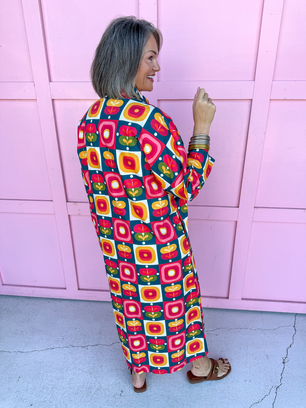 ADRIENNE | Regan Dress - Vintage Pop
