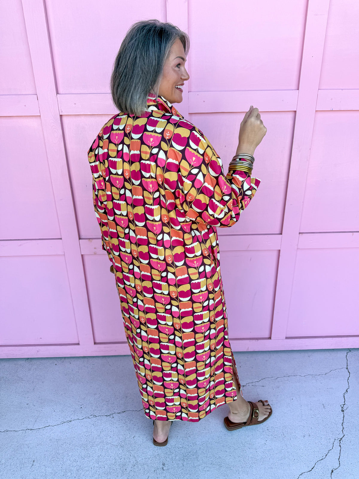 ADRIENNE | Regan Dress - Petal Groove