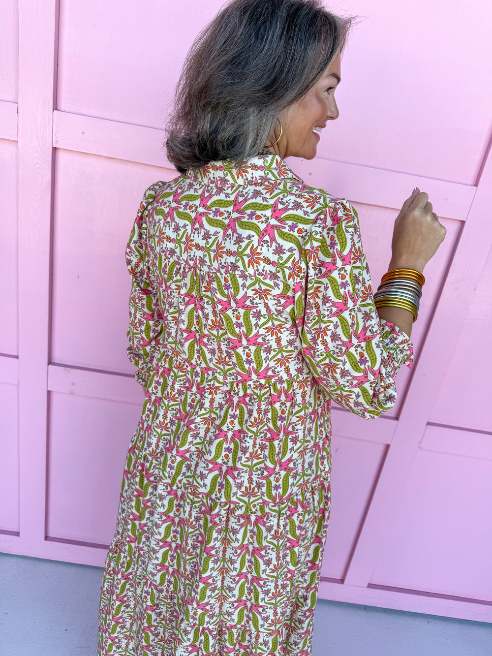 Jincy's Womens boutique Mary Square Eleanor Midi Dress