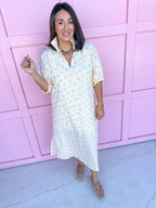 ADRIENNE | Blakely Dress - Honey Drops