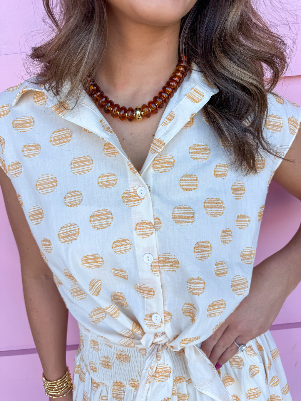 ADRIENNE | Sabine Top - Honey Drops