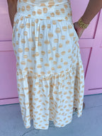 ADRIENNE | Aerin Skirt - Honey Drops