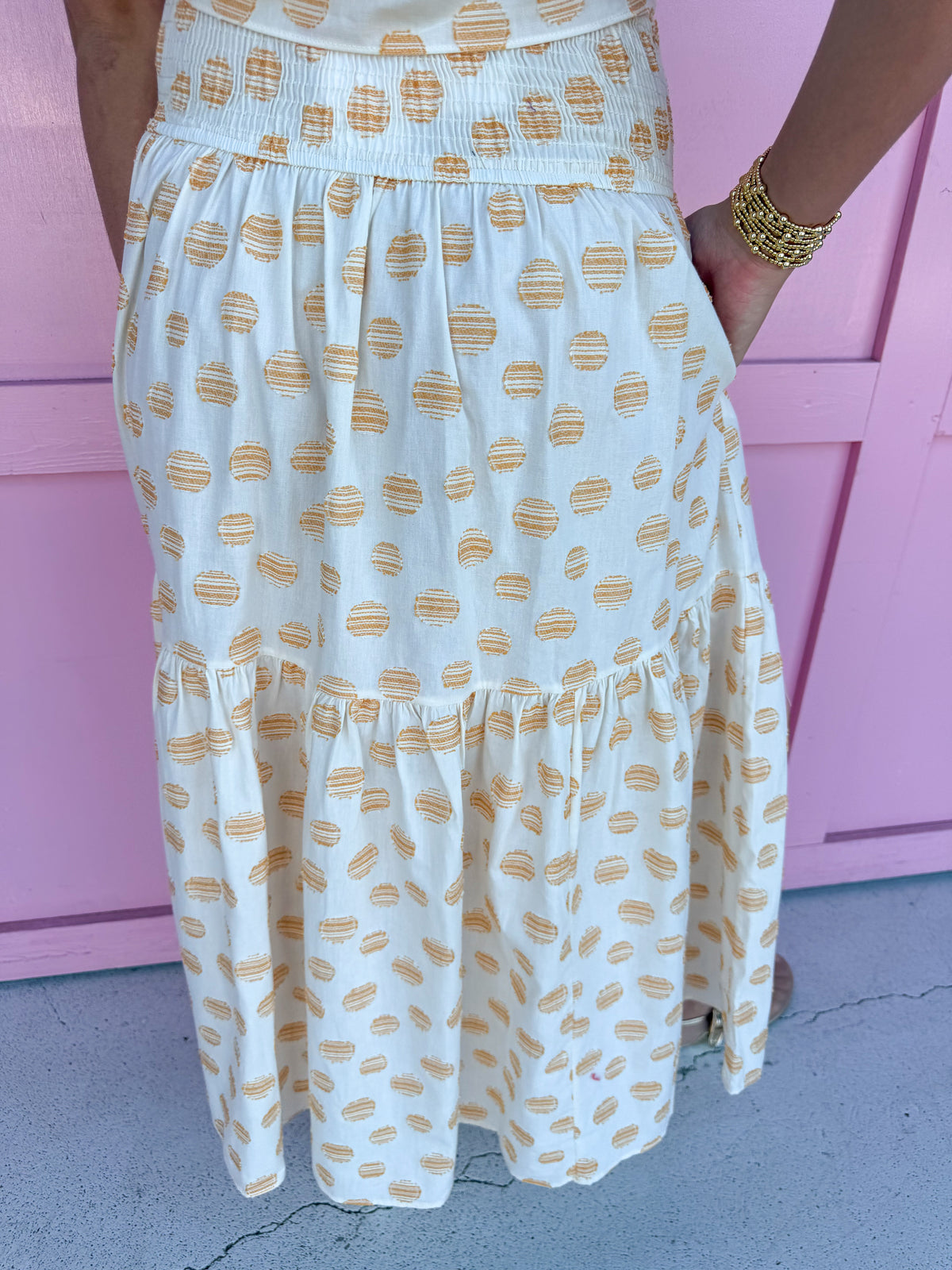 ADRIENNE | Aerin Skirt - Honey Drops