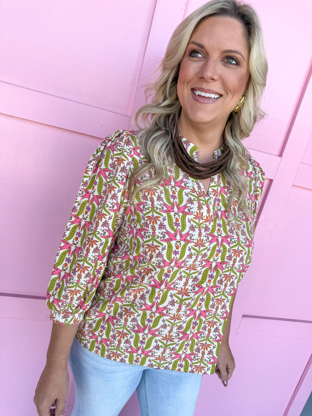 Jincy's Women's Boutique clothing Mary Square Tamryn Top plus