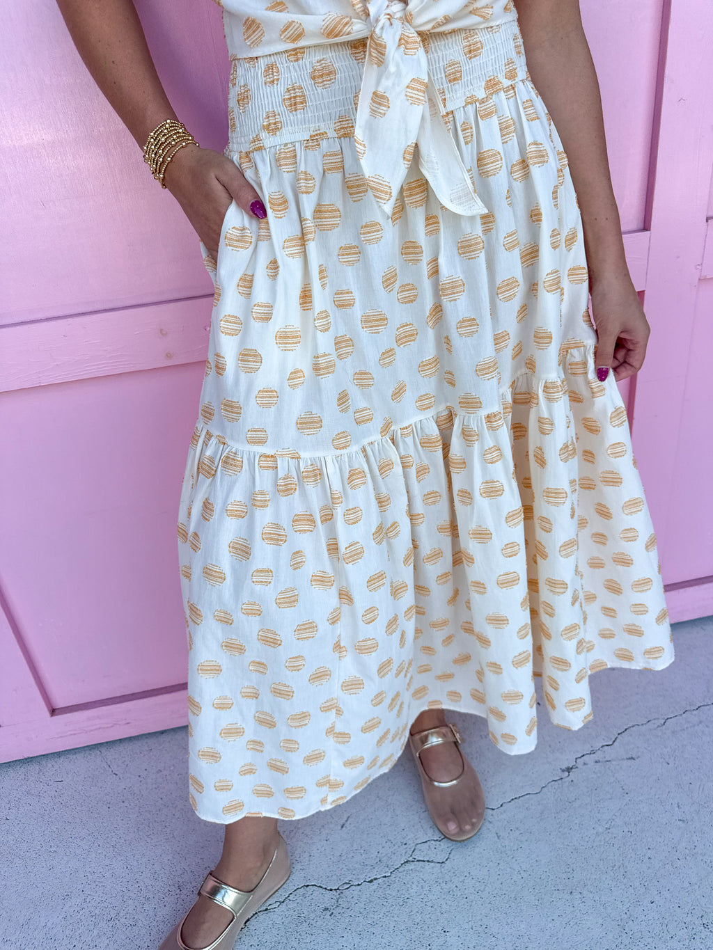 ADRIENNE | Aerin Skirt - Honey Drops