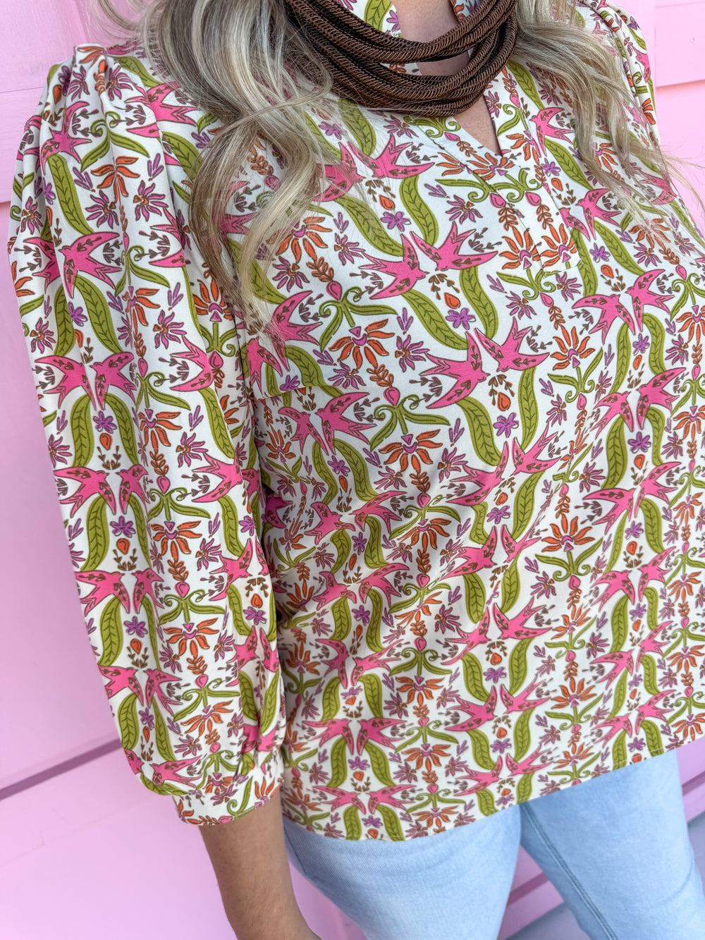 Jincy's Women's Boutique clothing Mary Square Tamryn Top plus