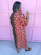 ADRIENNE | Blakely Dress - Petal Groove/Brown Polka Dot