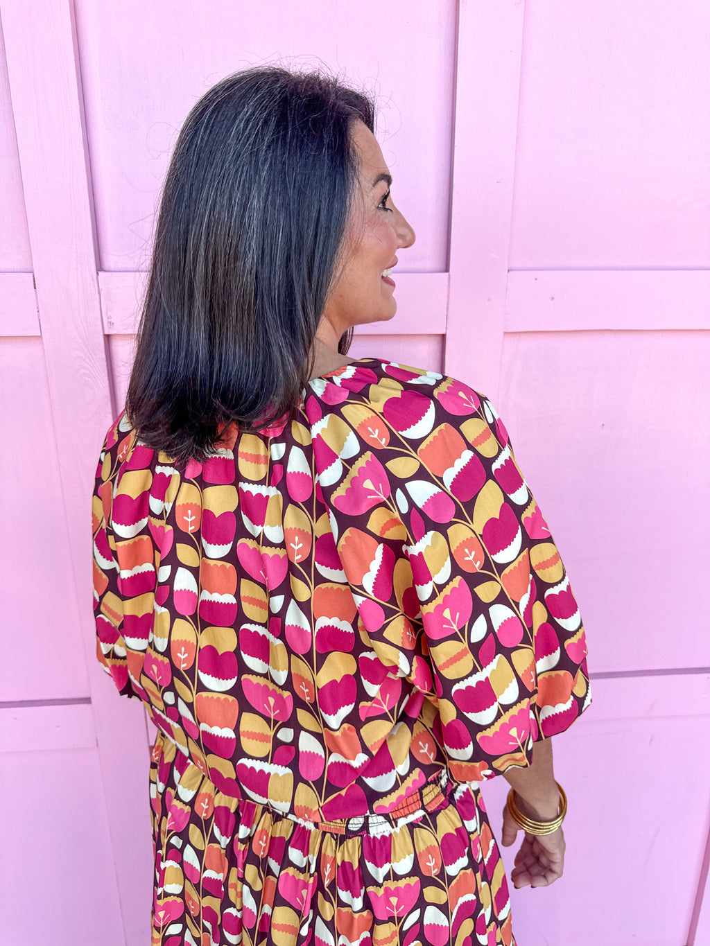 ADRIENNE | Tatum Top - Petal Groove