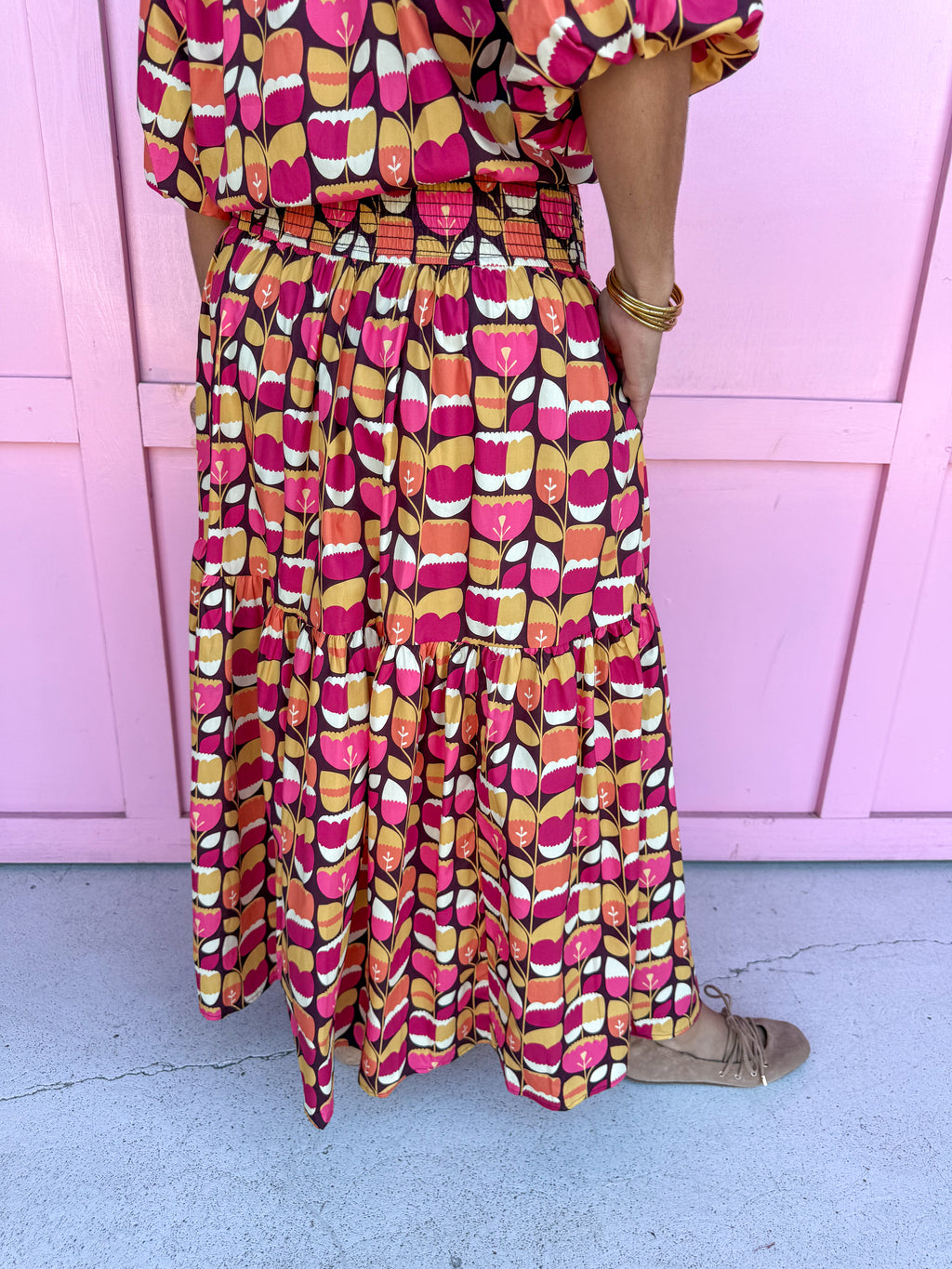 ADRIENNE | Aerin Skirt - Petal Groove