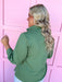 Jincy's Women's Boutique Jocelyn Top Green Mary Square