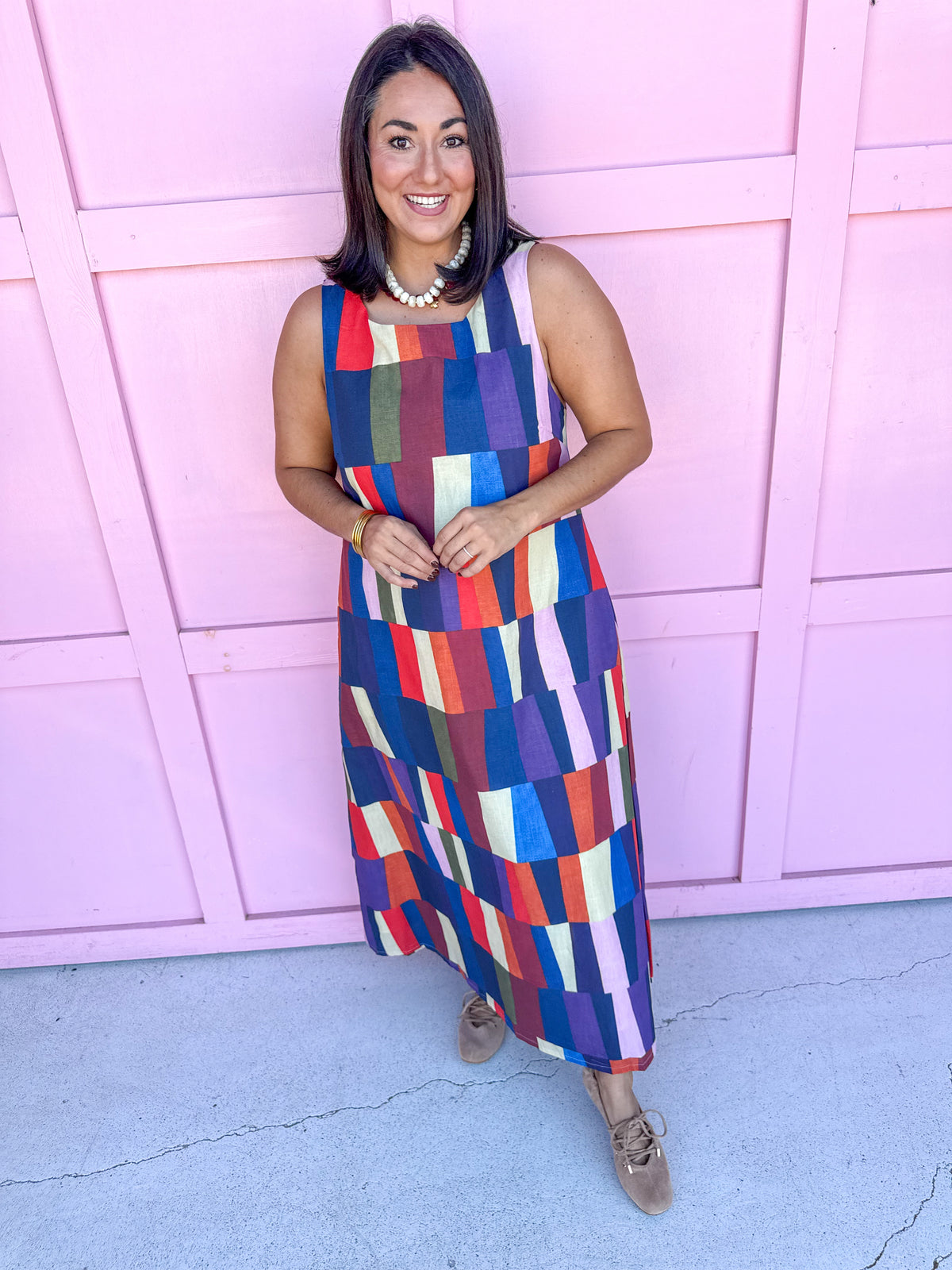 In Full Fall Color Dress