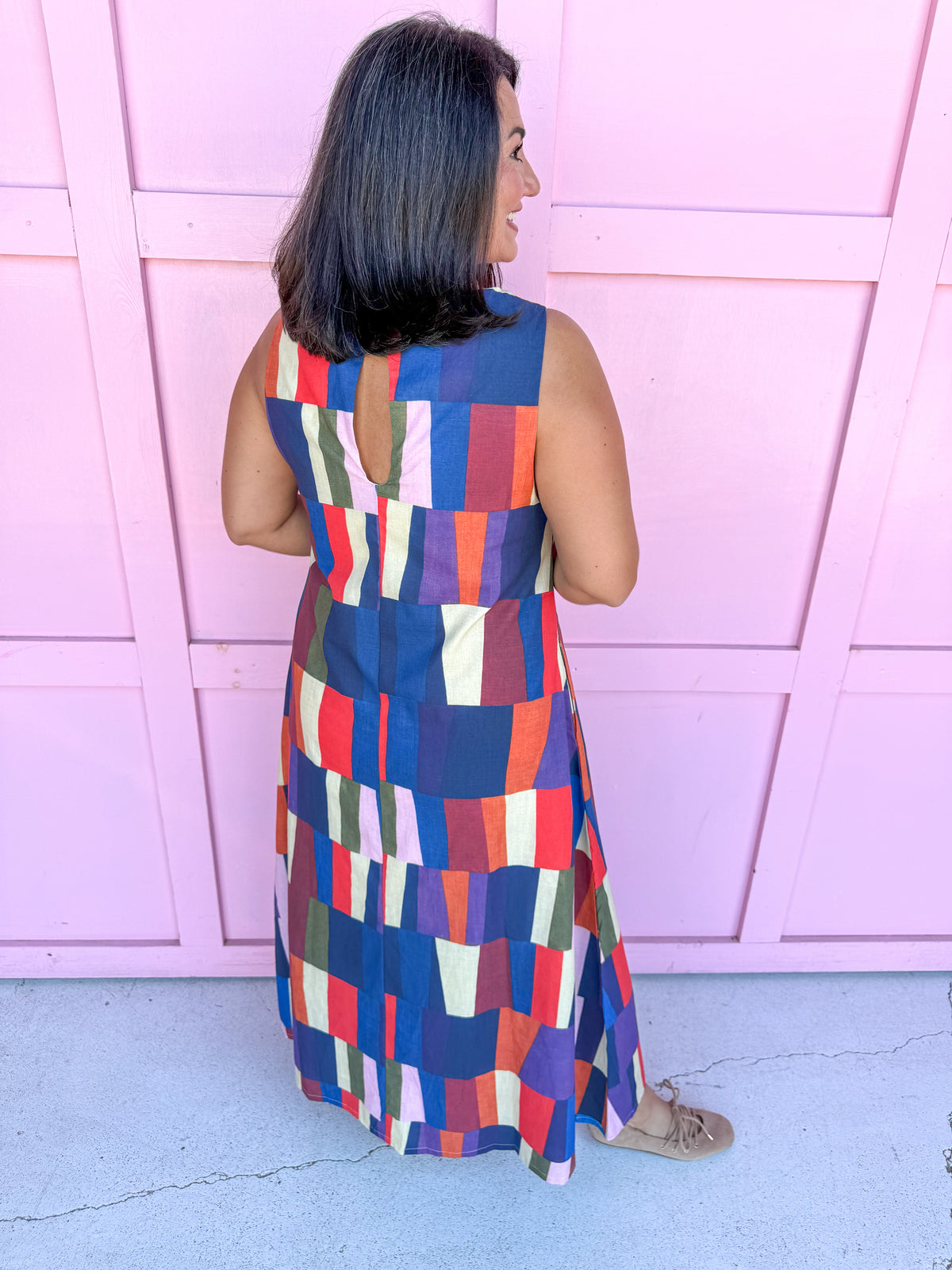 In Full Fall Color Dress