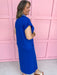 Embroidered Collar midi length side slit light weight womens boutique jincy's