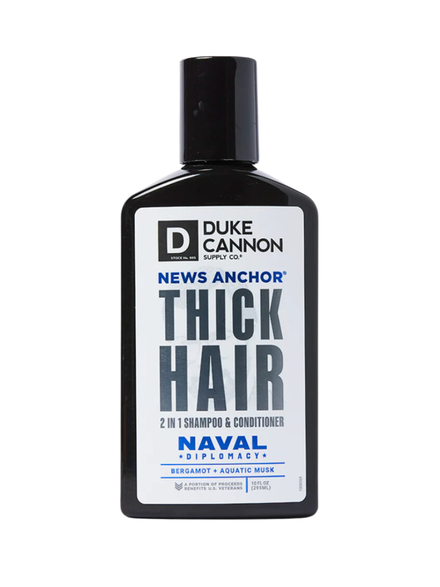 Duke Cannon | Anchor 2-in-1 Hair Wash - Naval Diplomacy