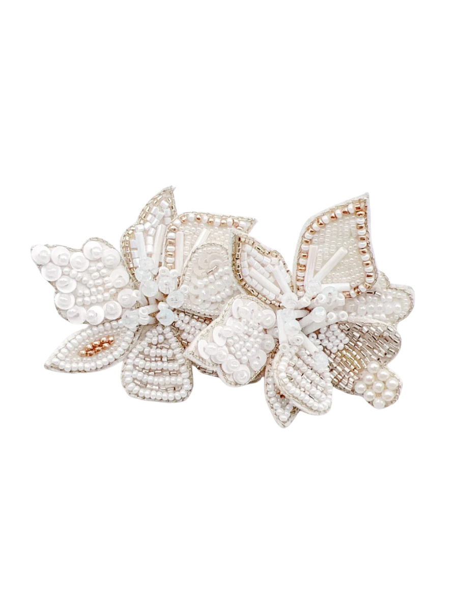 Treasure Jewels | Blooming White Earrings