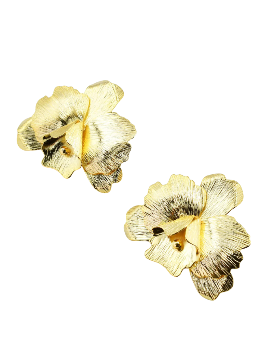Treasure Jewels | Orquidea Earrings - Gold