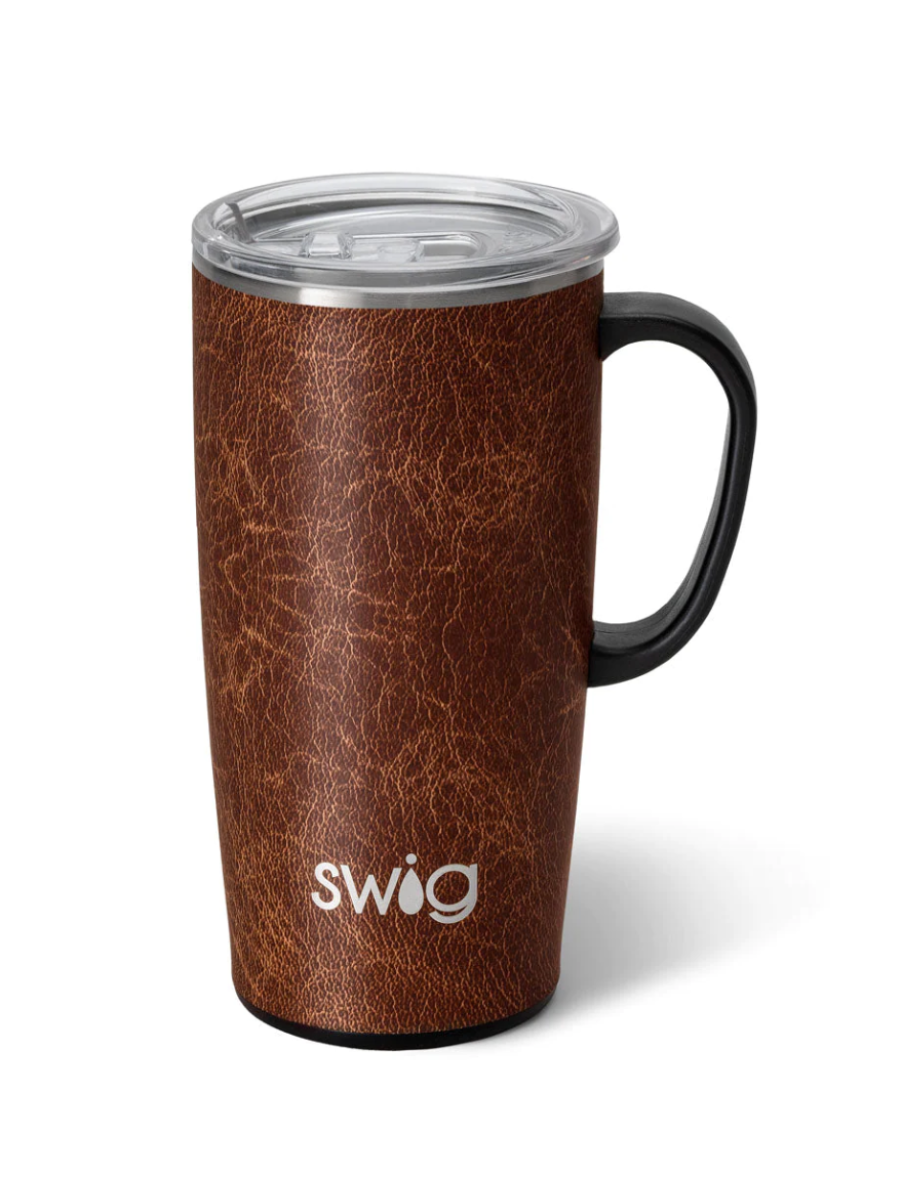 Swig | 22oz Travel Mug - Leather
