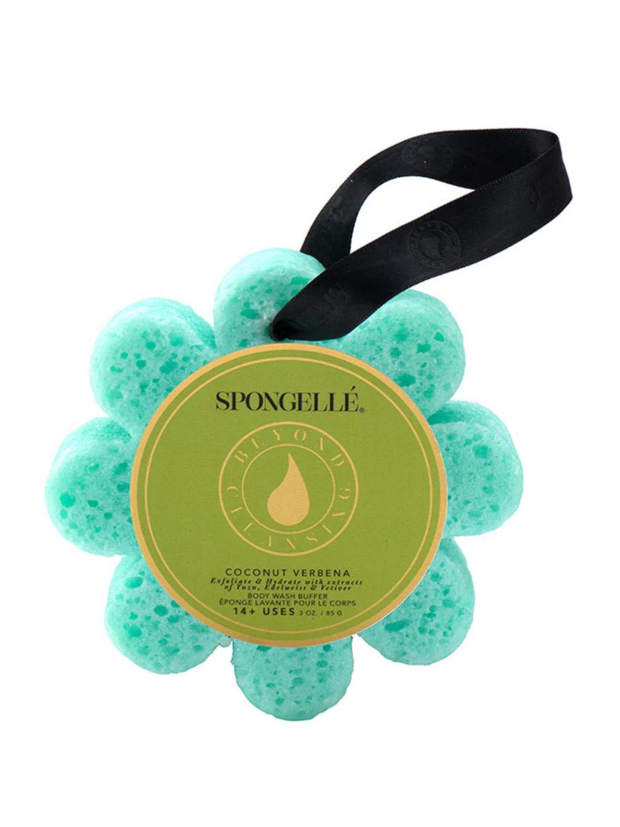 Spongelle | Wild Flower Bath Sponge - Coconut Verbena