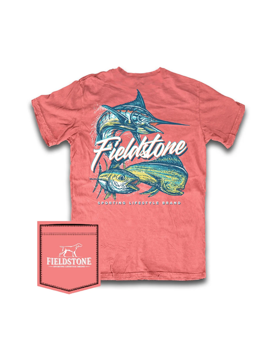Fieldstone | Offshore Slam Tee - Watermelon