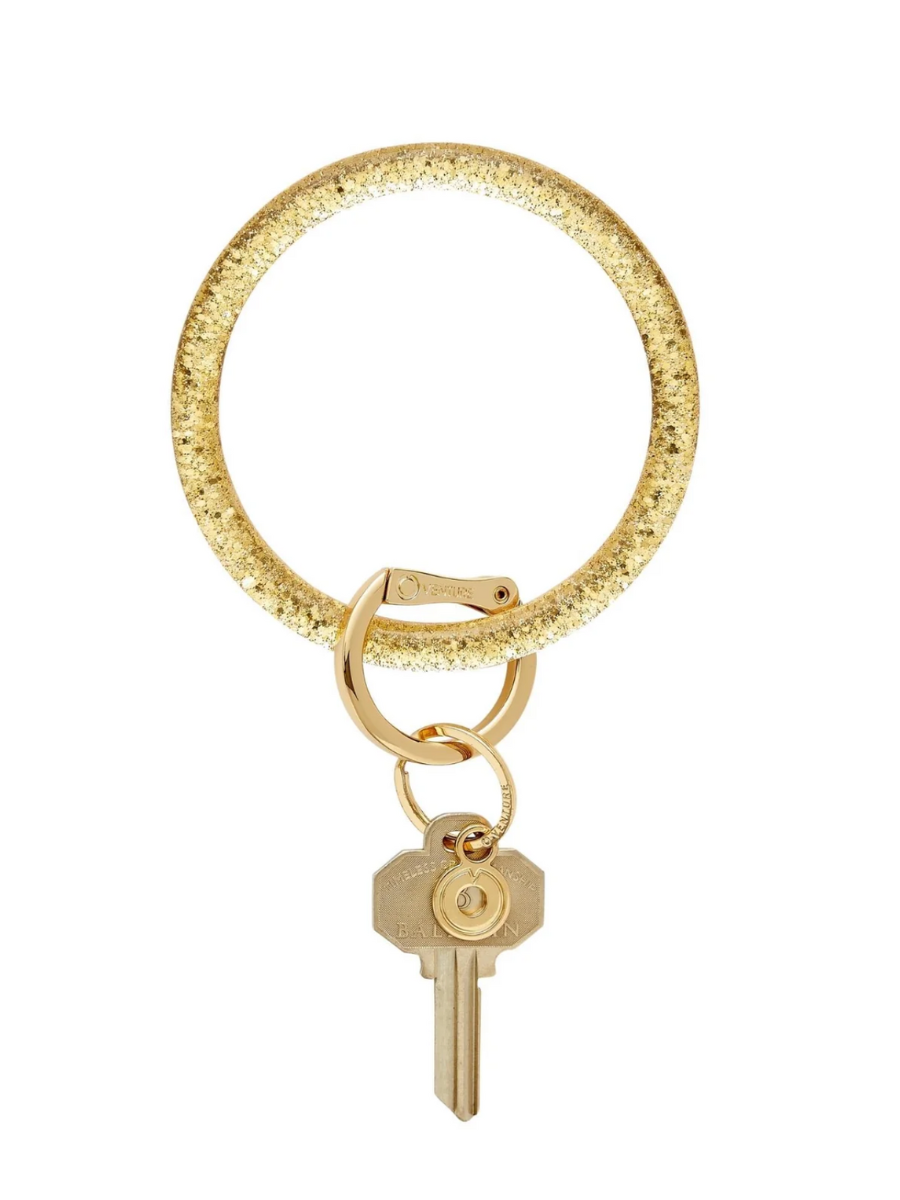 OVENTURE | Resin Big O Key Ring - Champagne
