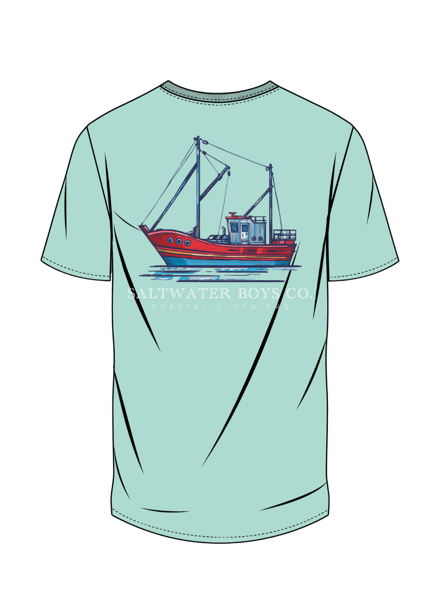 Saltwater Boys | Shrimp Boat Tee