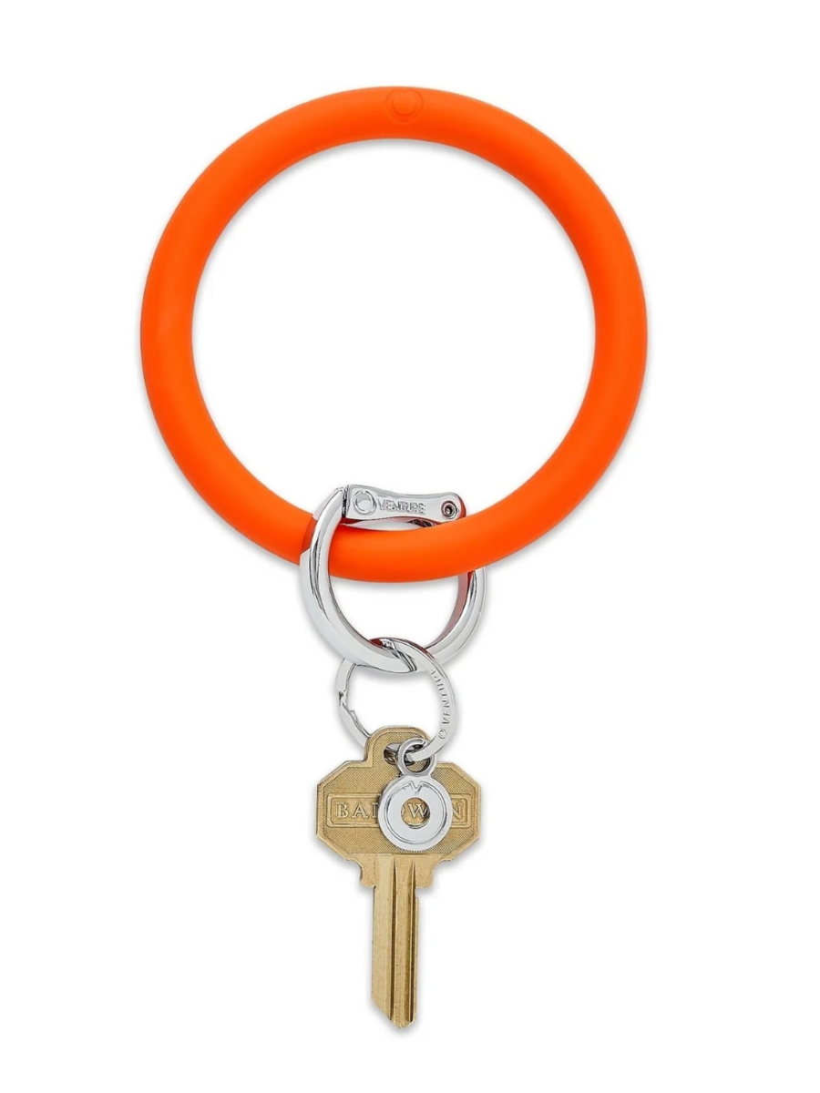 OVENTURE | Silicone Big O Key Ring - Orange Crush