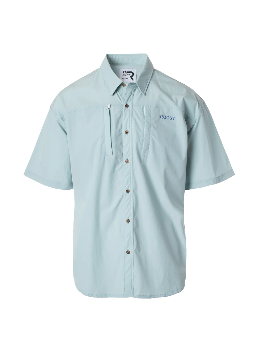 Roost | S/S Button Down - Light Blue