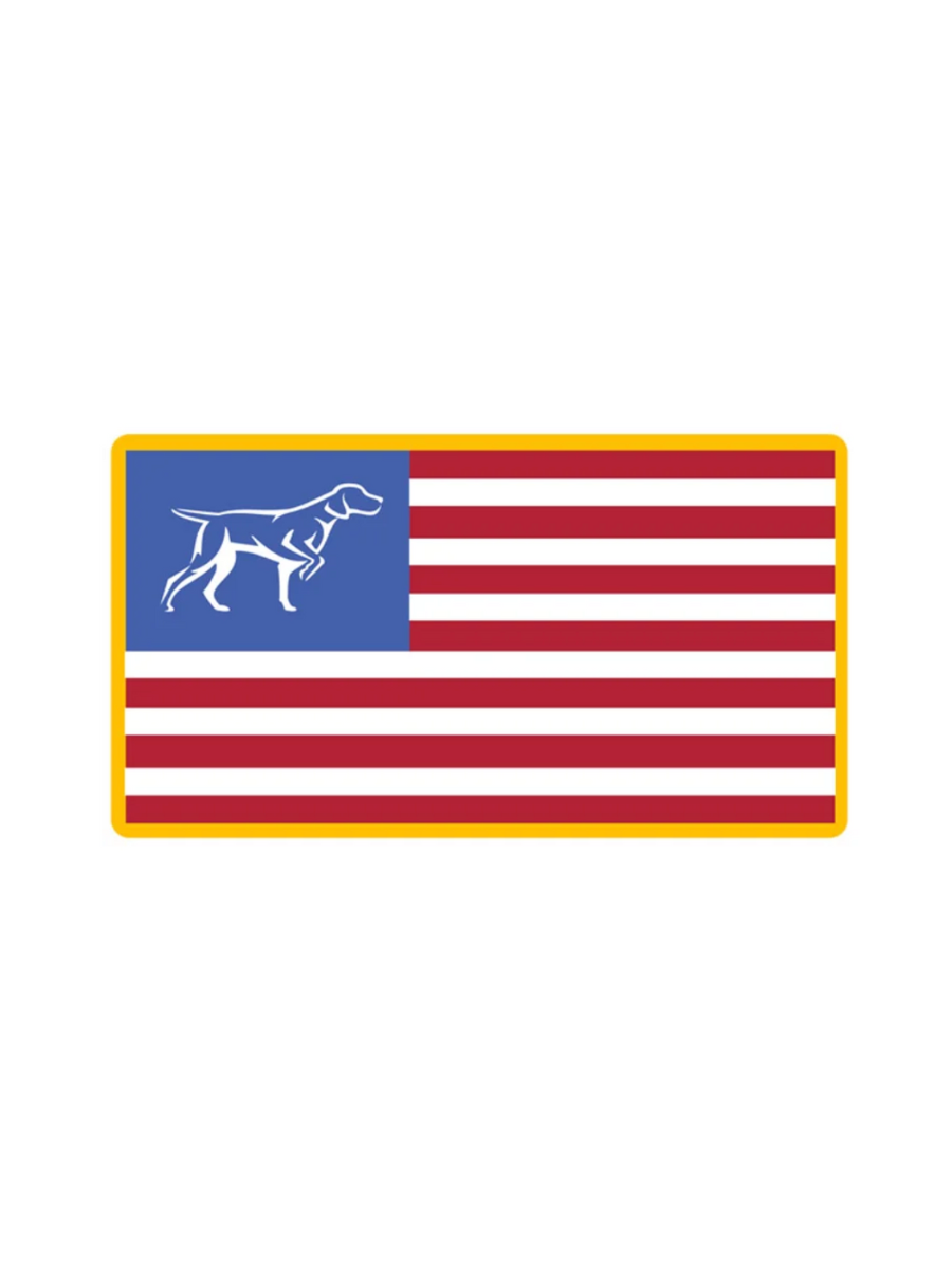 Fieldstone | Patriotic American Flag Sticker