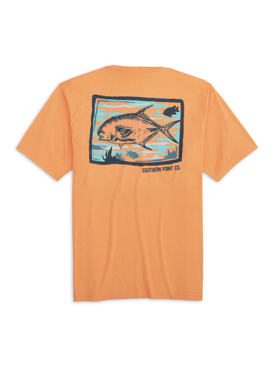 Southern Point Co. | YOUTH Faded Salmon Tee