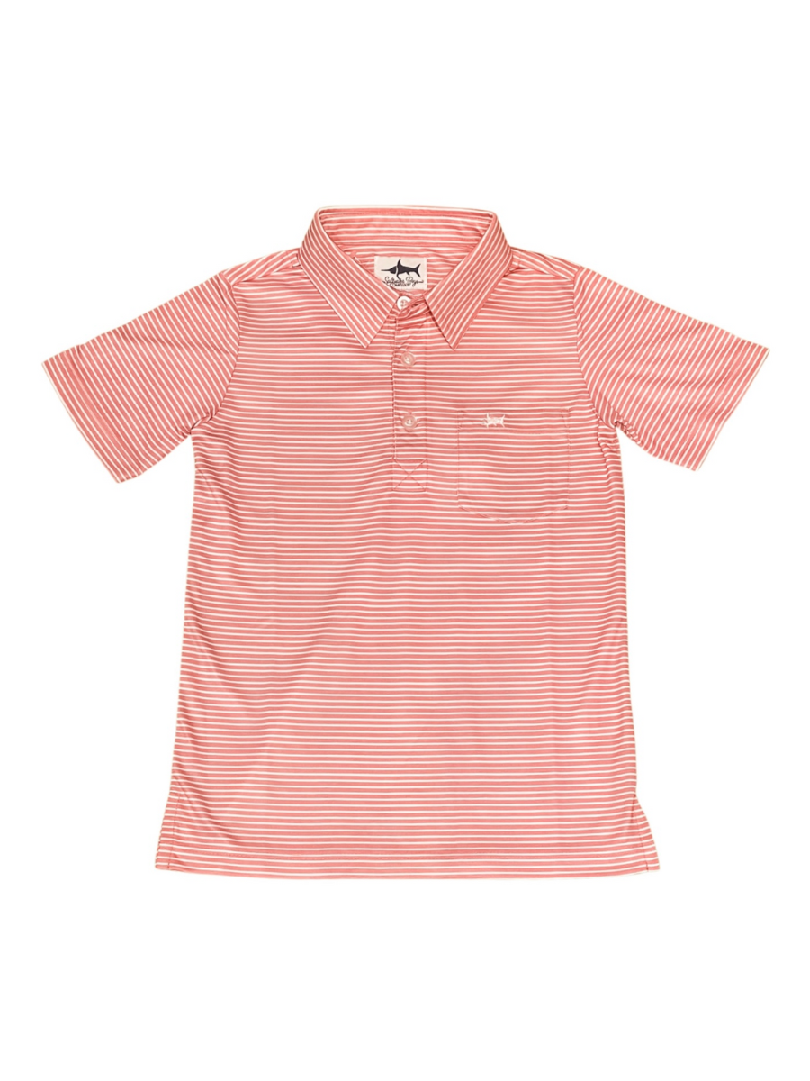 Saltwater Boys | Inshore Performance Polo - Coral