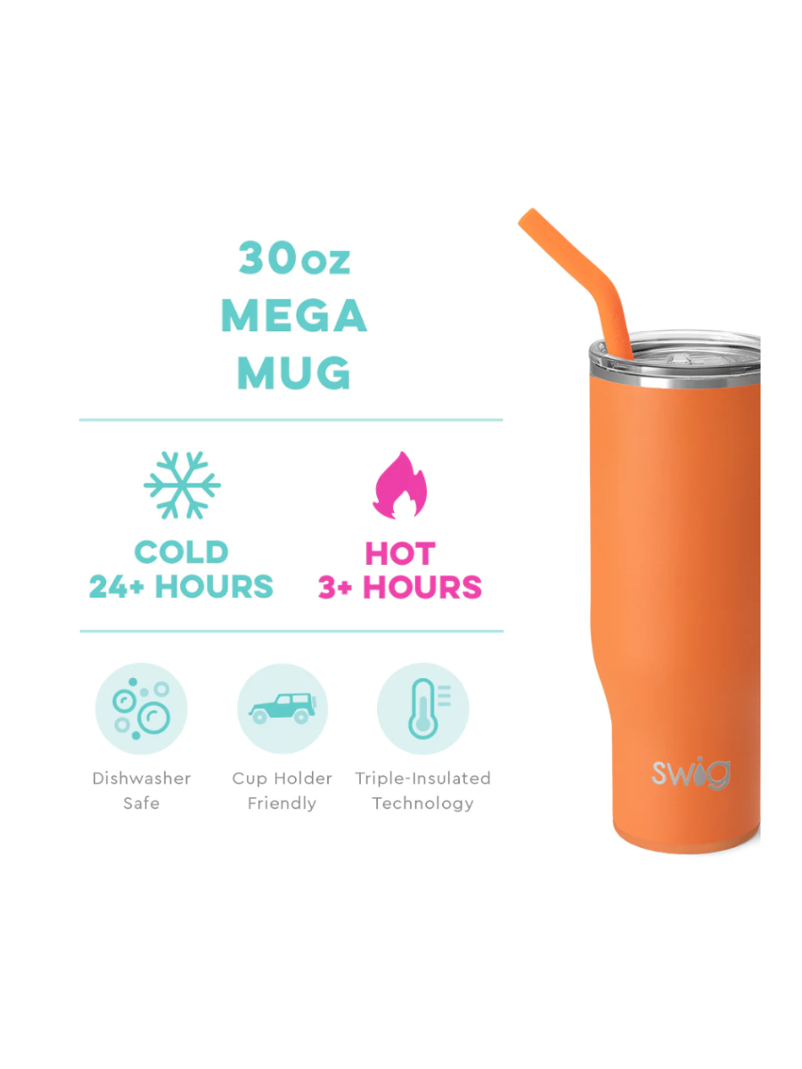 Swig | 30oz Mega Mug - Orange