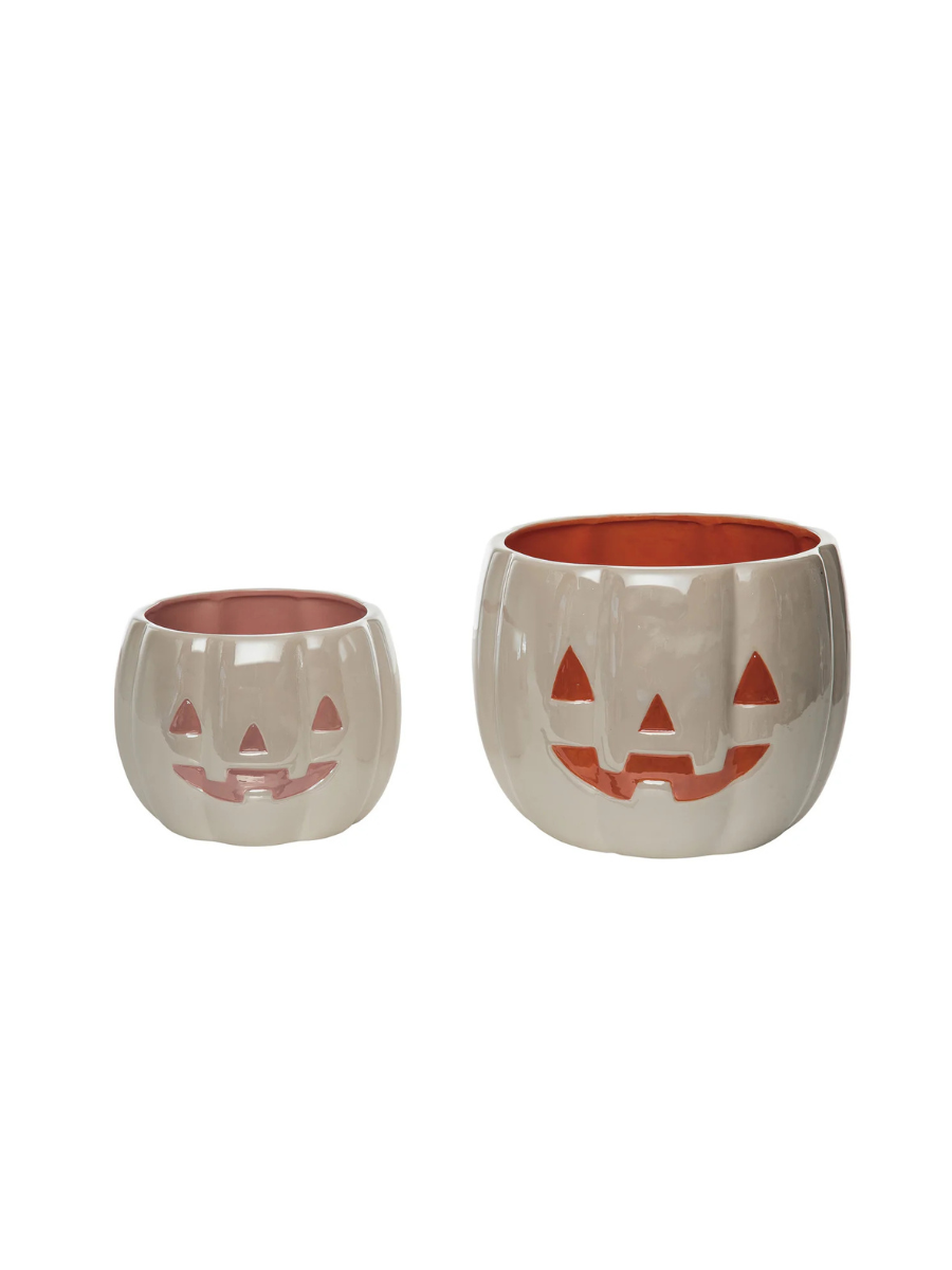 Dol Iridescent Nesting Pumpkin Snack Bowl