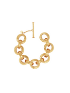Julie Vos Cannes Demi Link Bracelet Gold Women's Bracelet Gift Jewelry Statement Chain Bracelet Link Jincy's