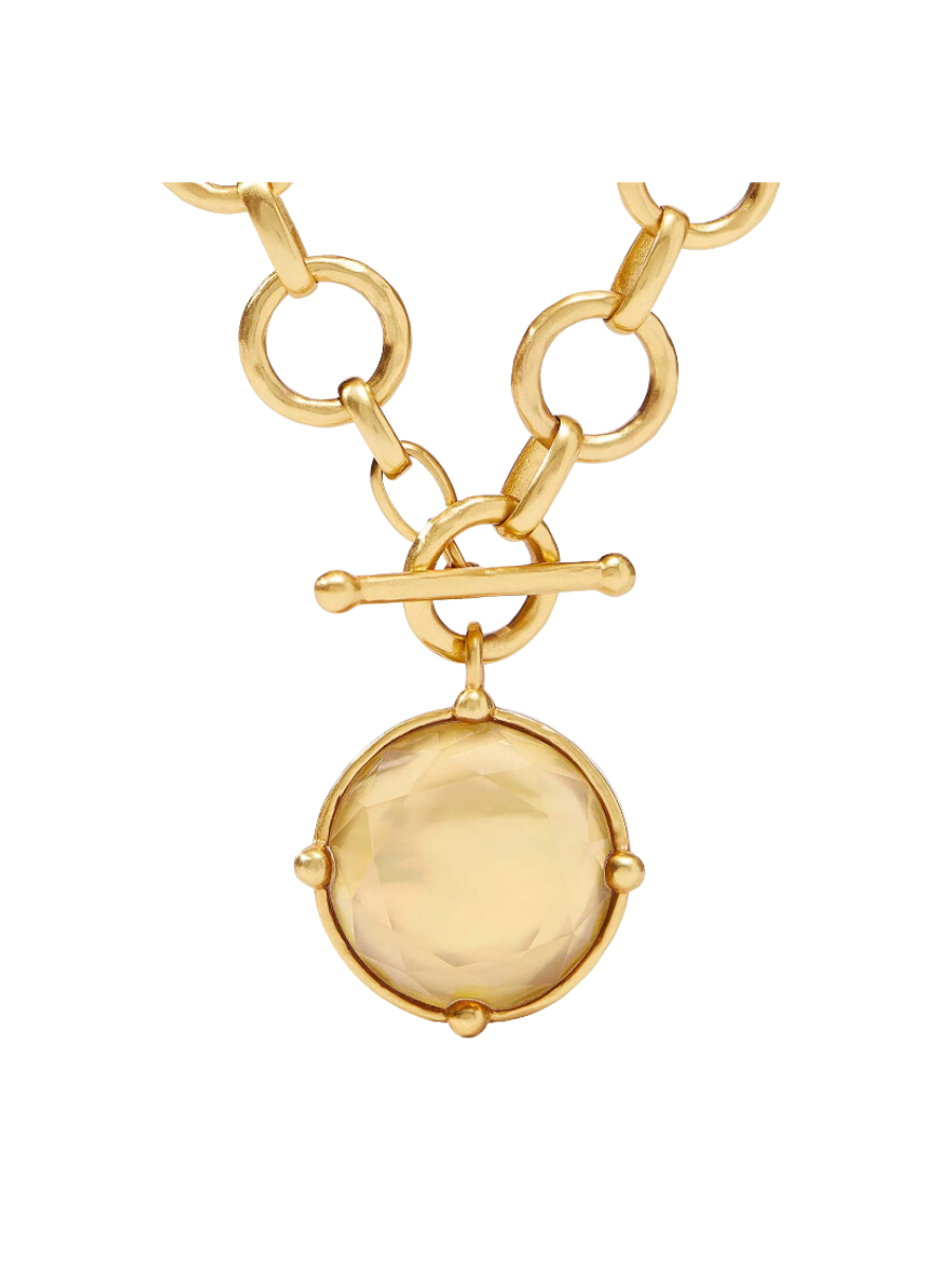 JULIE VOS | Honeybee Statement Necklace - Iridescent Champagne