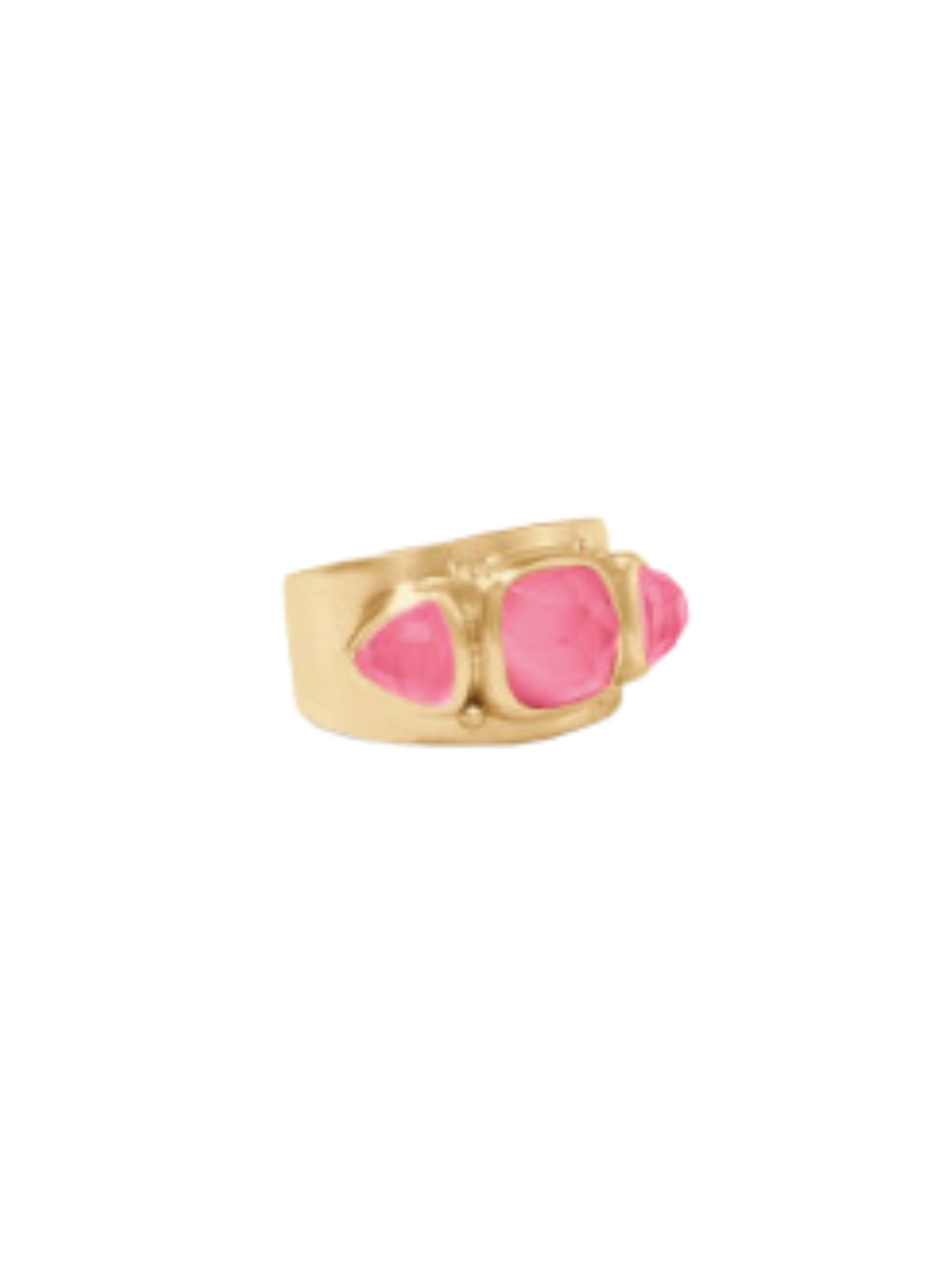 JULIE VOS | Aquitaine Ring - Iridescent Peony Pink