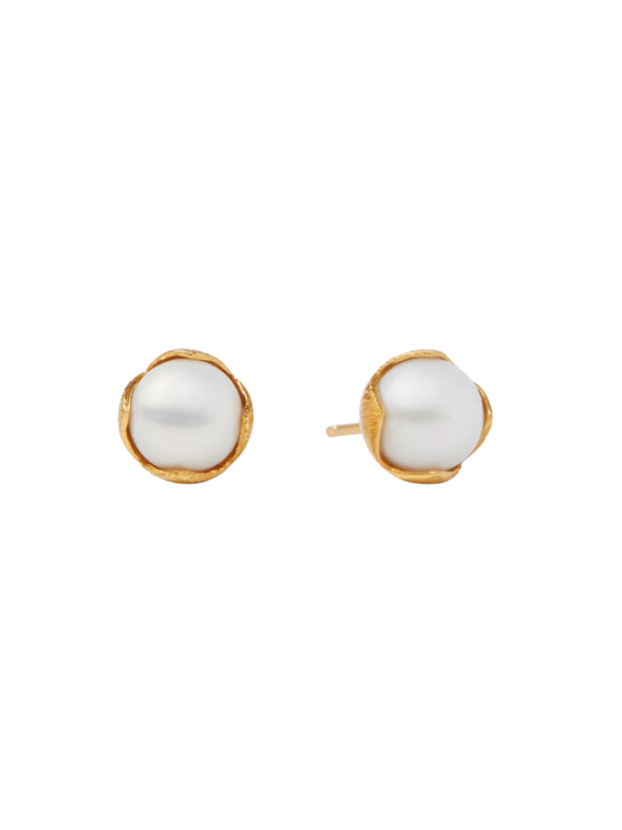 Julie Vos Penelope Stud Pearl Stud Earring Post Back Women's Jewelry Accessory Gift Jincy's