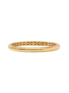 Julie Vos Havana Bangle Gold Solid Bangle Hammered Gold Bracelet Women's Statement Jewelry Stack Accessory Gift Jincy's