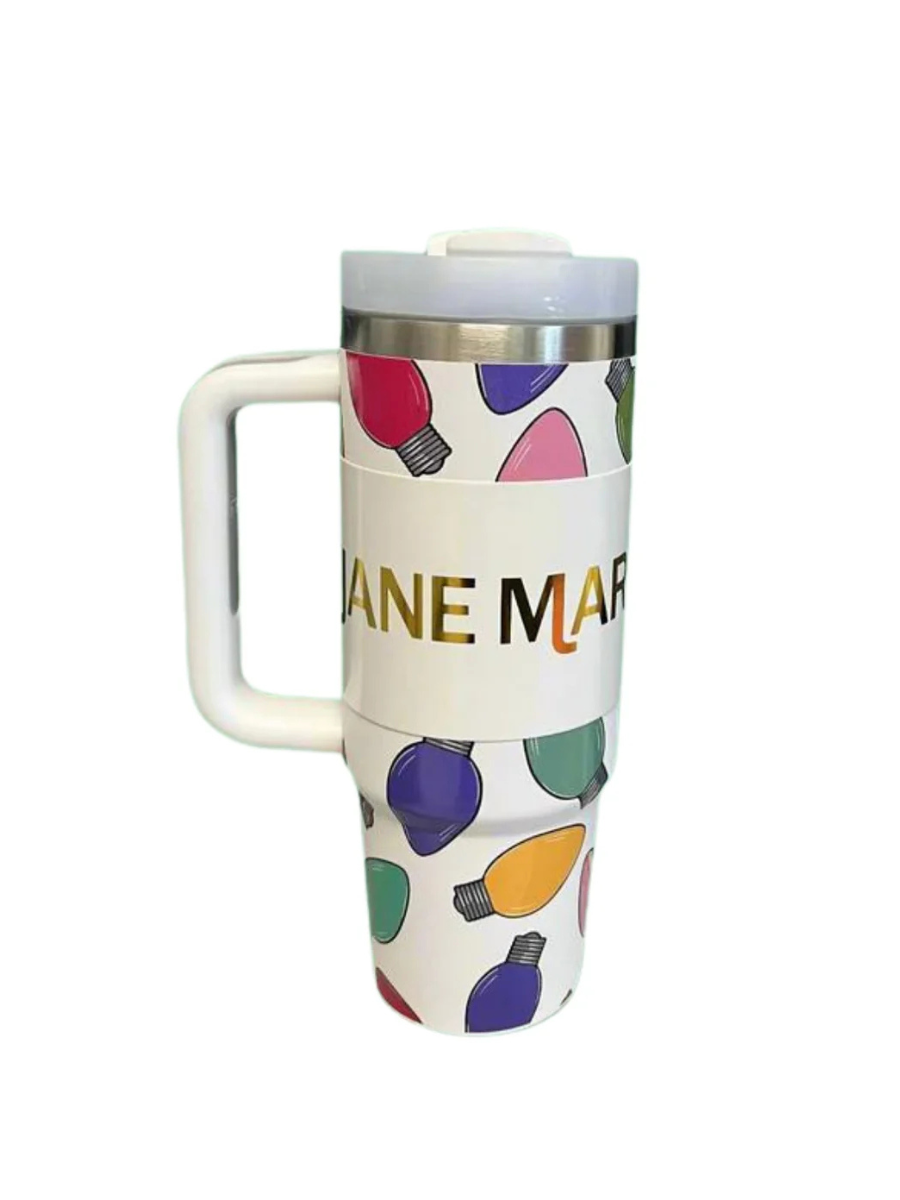 Jane Marie | 30oz Tumbler - Holiday Lights