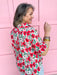 Jincy's Women's Boutique Spring Styles Pink & Poppy Floral Top