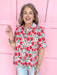 Jincy's Women's Boutique Spring Styles Pink & Poppy Floral Top