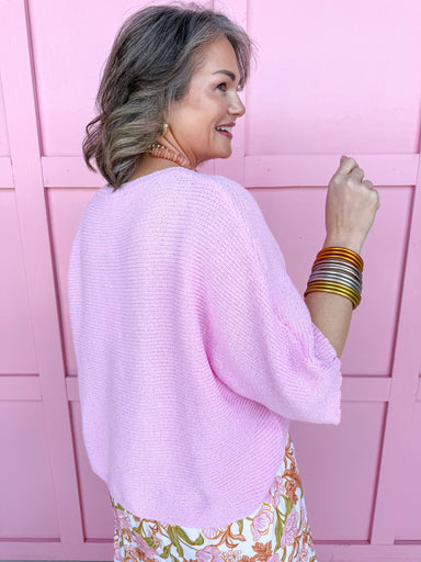 Jincy's Women's Boutique Spring Styles Pink Knit Top