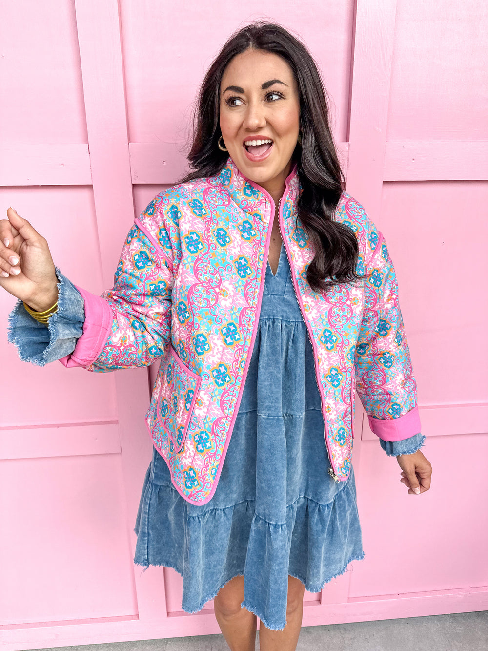 Cozy Florals Jacket