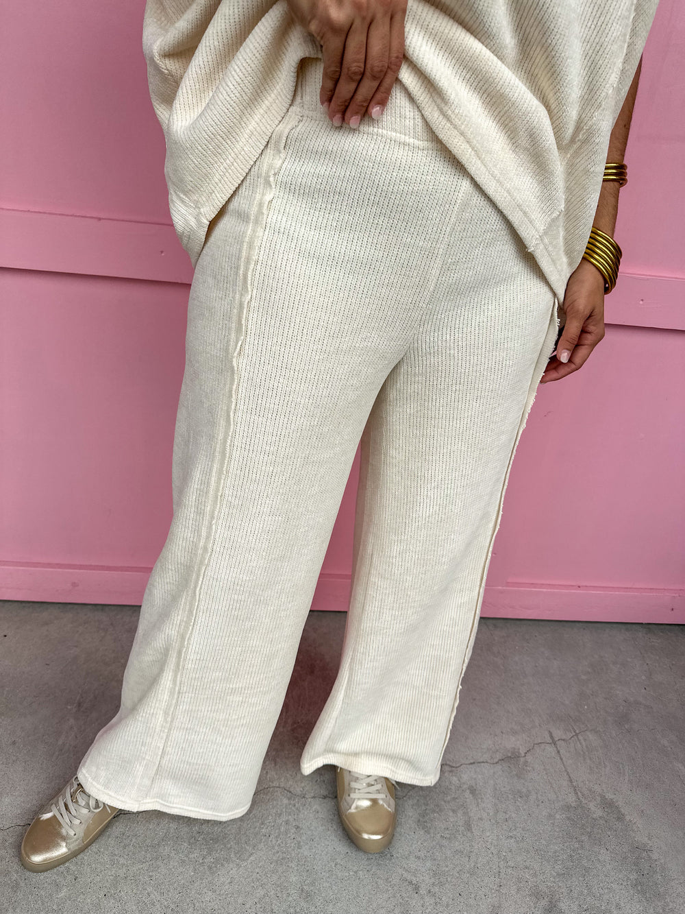 Comfy Cozy Set - Cream